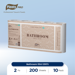 [PLBT-009NN] PLENTY PRO BATHROOM 10IN1 200`S WH FSC MIX 70%