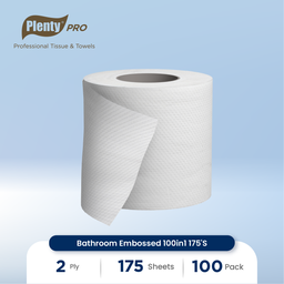 [PLBT-003NN] PLENTY PRO BATHROOM EMBOSSED 100IN1 175`S WH FSC MIX 70%