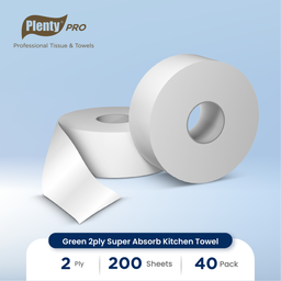 [PLJR-009NN] PLENTY PRO JUMBO BATHROOM EDGE EMBOSSED 16IN1 WH FSC MIX 70%